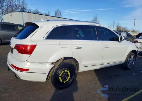 2013 Audi Q7 Premium Plus z USA, uszkodzony, nr VIN WA1LGAFE7DD010101